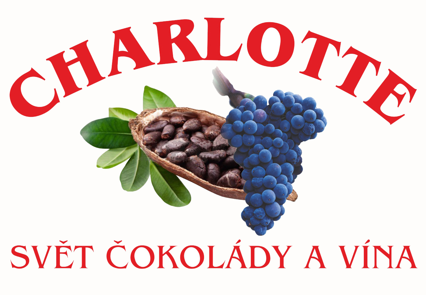 Charlotte - svět čokolády a vína - staré logo